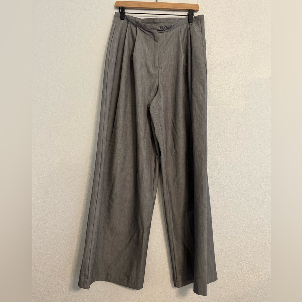 Wild Fable Charcoal Wide Leg Modern Trouser